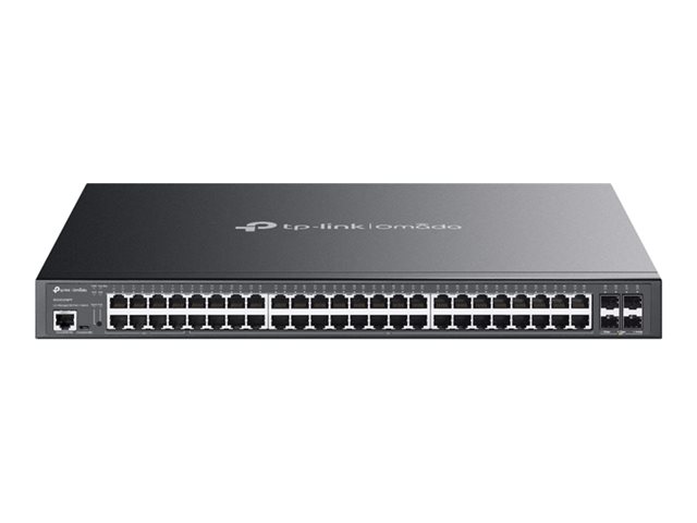 TP-Link Omada SG3452XMPP V1.8 - Switch - L2+ - Managed - 40 x 10/100/1000 (PoE+) + 8 x 10/100/1000 (PoE++) + 4 x 10Gb Ethernet SFP+ - rack-mountable - PoE++ (750 W)