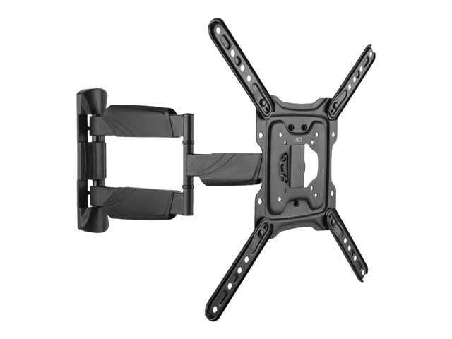 ACT - Bevestigingskit (muurmontage) - instelbare arm - voor plat scherm - plastic, aluminium, staal - zwart - schermgrootte: 23\"-55\" - te bevestigen aan de muur