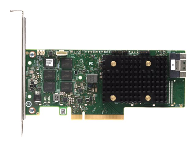 Lenovo ThinkSystem 940-8i - Storage controller (RAID) - 8 Channel - SATA / SAS 12Gb/s - low profile - RAID RAID 0, 1, 5, 6, 10, 50, JBOD, 60 - PCIe 4.0 x8 - for ThinkSystem SR630 V2, SR645, SR650 V2, SR665, SR670 V2, SR850 V2, SR860 V2, ST50, ST650 V2