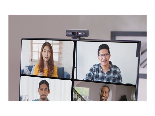Logitech BRIO 500 - Webcam - colour - 1920 x 1080 - 1080p, 720p - audio - USB-C