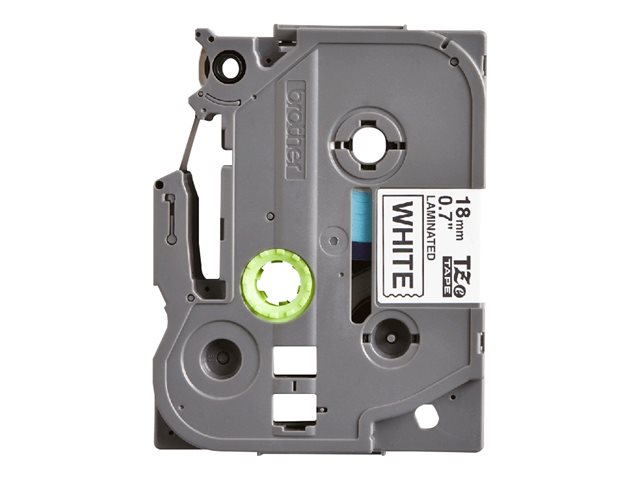 Brother TZe-241CIV - Black on white - Roll (1.8 cm x 8 m) 1 cassette(s) laminated tape - for Brother PT-D600, P-Touch PT-1880, D450, D800, E310, E550, E800, P900, P950