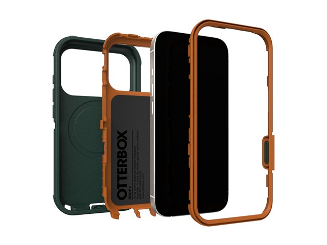 OtterBox Defender Pro MagSafe Camera Control Apple iPhone 17 Pro Coopersmith - green