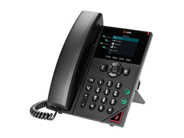 Poly VVX 250 4-Line IP Phone and PoE-enabled No - Replaces Poly SKU 2200-48820-025