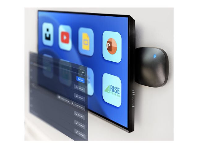 Airtame Hub + Core - Video/audio extender - 1GbE, Wi-Fi 5, 802.11a, 802.11b/g/n, Bluetooth 5.2 - 10Base-T, 100Base-TX, 1000Base-T - with 3 years Airtame Core