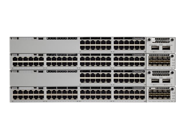 Cisco Catalyst 9300 - Network Advantage - switch - L3 - Managed - 48 x Gigabit SFP - rack-mountable