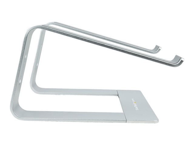StarTech.com Laptop Stand for Desk, 5kg/11lb, Aluminum, Silver, Ergonomic - Notebook stand - 13\" - 17\" - silver