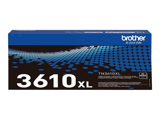 Brother TN3610XL - High Yield - black - original - box - toner cartridge - for Brother HL-L6410DN, HL-L6415DN, MFC-L6910DN, MFC-L6915DN