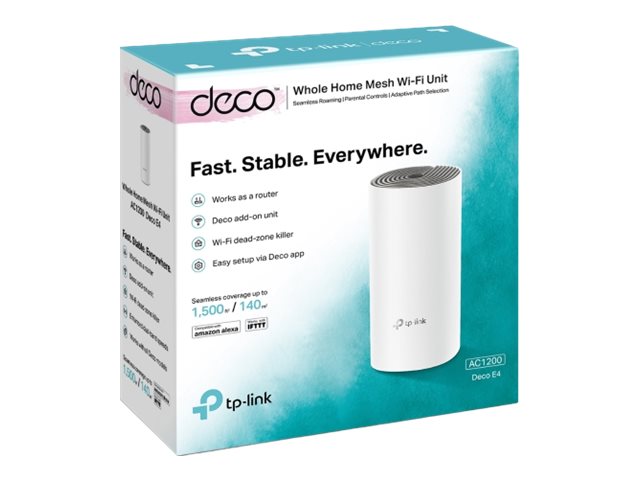 TP-Link Deco E4 - Wireless router - Wi-Fi 5 - Dual Band