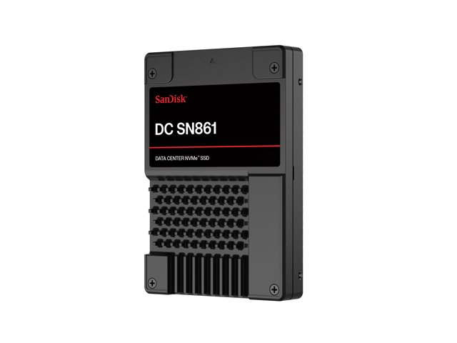 SANDISK DC SN861 BICS6 TLC NVME U.2 SFF-