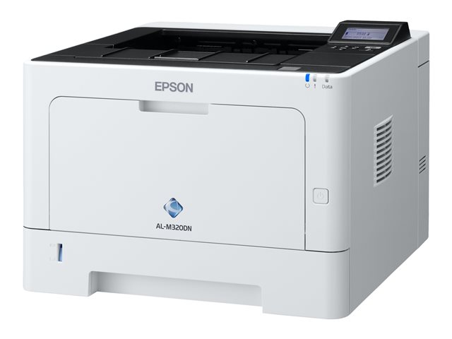 Epson WorkForce AL-M320DN - Printer - B/W - Duplex - laser - A4/Legal - 1200 x 1200 dpi - up to 40 ppm - capacity: 350 sheets - USB 2.0, Gigabit LAN