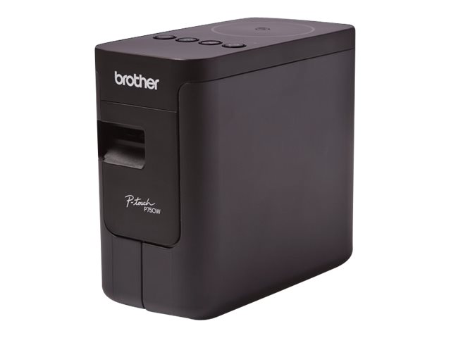 Brother P-Touch PT-P750W - Label printer - thermal transfer - Roll (2.4 cm) - up to 30 mm/sec - USB 2.0, Wi-Fi(n), NFC - cutter