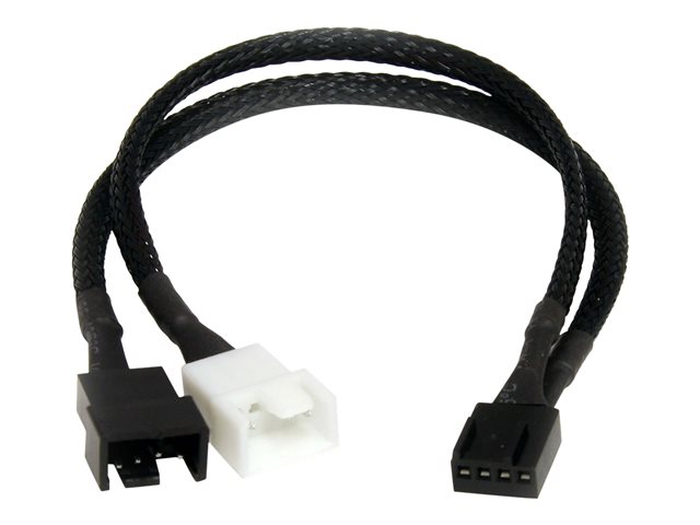 StarTech.com 80x25mm Computer Case Fan with PWM - Pulse Width Modulation Connector - computer cooling Fan - 80mm Fan - pwm Fan (FAN8025PWM) - Case fan - 80 mm - black