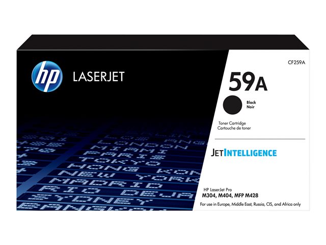 HP 59A - Black - original - LaserJet - toner cartridge (CF259A) - for LaserJet Enterprise M406, MFP M430, LaserJet Pro M304, M404, MFP M428