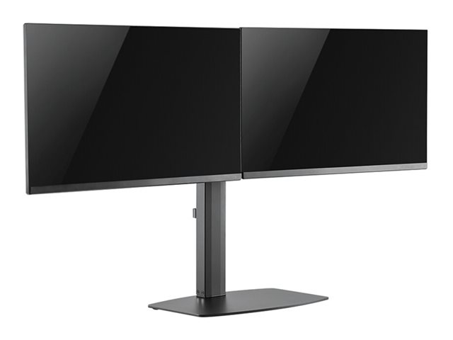 Neomounts FPMA-D865D - Stand - full-motion - for 2 LCD displays - black - screen size: 10\"-27\" - desktop stand, desk-mountable