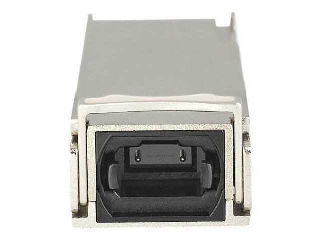 StarTech.com Cisco QSFP-40G-SR4 Compatible QSFP+ Module 40GBASE-SR4, 40GbE Multimode Fiber MMF Optic Transceiver, 40GE Gigabit Ethernet MPO Connector, 150m, 850nm, DDM, Cisco Firepower - Lifetime Warranty (QSFP40GSR4ST) - QSFP+ transceiver module (equivalent to: Cisco QSFP-40G-SR4) - 40 Gigabit LAN - 40GBASE-SR4 - MPO multi-mode - up to 150 m - 850 nm