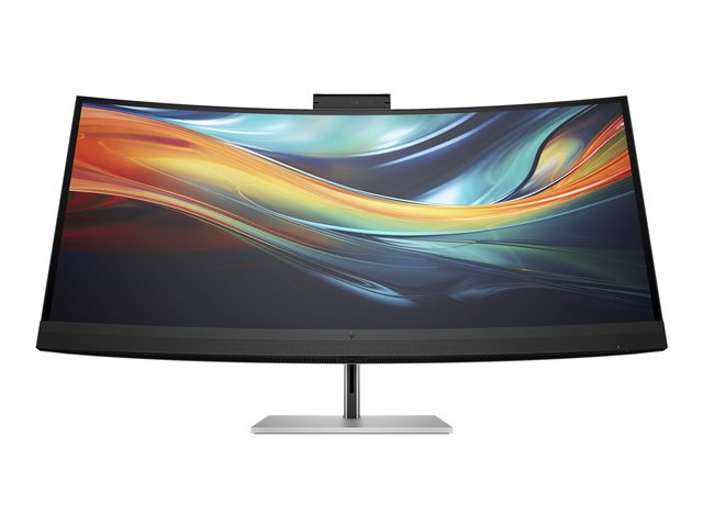 HP 740pm - Series 7 Pro - LED monitor - curved - 40\" (39.7\" viewable) - 5120 x 2160 WUHD @ 60 Hz - IPS - 300 cd/m² - 1000:1 - 5 ms - 2xThunderbolt 3, HDMI, DisplayPort - speakers - black, silver