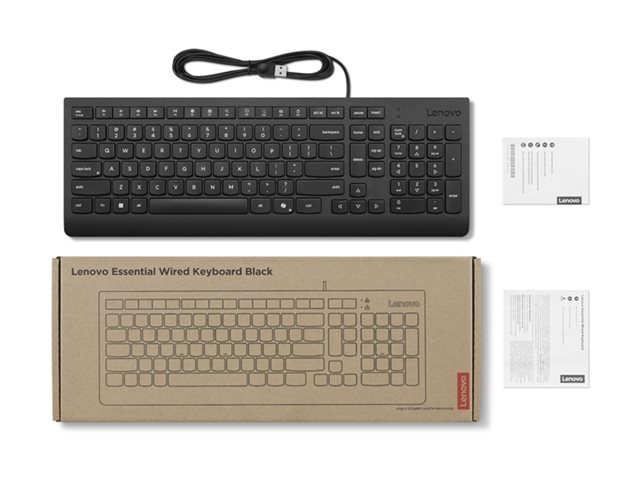Lenovo Essential Wired Keyboard - Polish