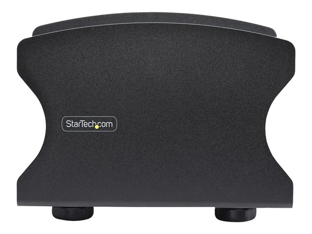 StarTech.com PC Wall Mount Bracket, For Desktop Computers Up To 40lb, Toolless Width Adjustment 1.9-7.8in (50-200mm), Heavy-Duty Steel, CPU Tower/Case Shelf/Holder, Includes Mounting Hardware and Spacers (2NS-CPU-WALL-MOUNT) - Desktop to wall/monitor