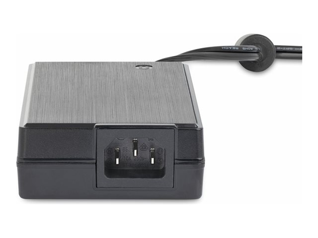 StarTech.com 160W Universal DC Power Adapter (24V/6.6A), 2-Wire Cord and 2/3-Pin Terminal Blocks, 100-240V AC/DC External Power Supply for Industrial USB Hubs, NA/UK/EU/ANZ Cords - 4ft/1.2m DC Power Cord (160W-POWER-ADAPTER) - Power adapter - AC 100-