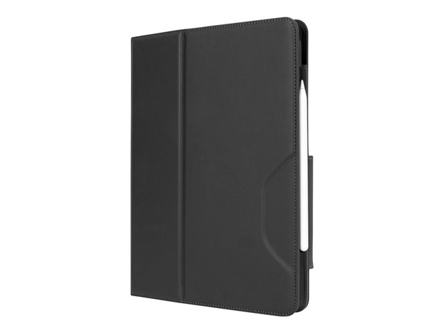 Targus VersaVu Classic - Flip cover for tablet - polyurethane faux leather - black - 12.9\" - for Apple 12.9-inch iPad Pro (3rd generation, 4th generation, 5th generation)