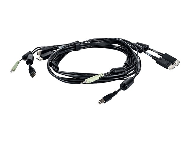 CABLE 2-DISPLAYPORT/1-USB/1-AUDIO 6FT