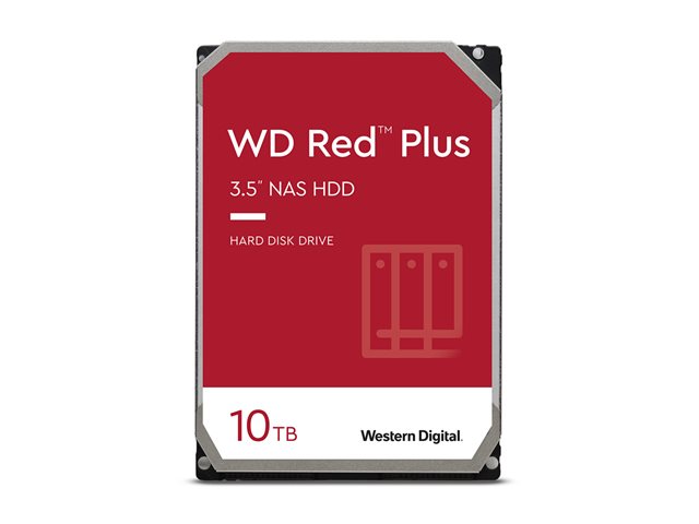 HDD Red Plus 10TB 3.5 SATA 512MB