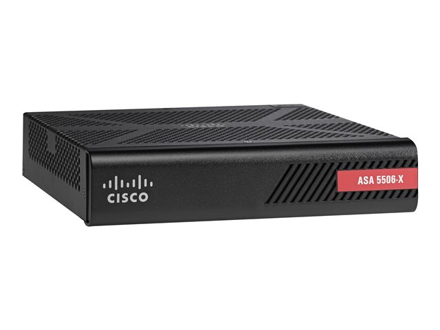 Cisco ASA 5506-X with FirePOWER Services - Security appliance - 8 ports - 1GbE - refurbished - desktop