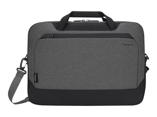 Targus Cypress Briefcase with EcoSmart - Notebook carrying case - 15.6\" - grey