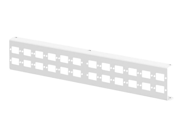Adapter plate for DN-96800M-2 grey (RAL 7035) 24x SC-SX LC-DX E2000-SX