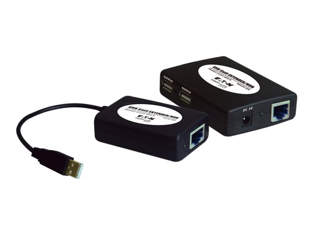 4-Port USB over Cat5 Hub with 4 Remote Ports TAA