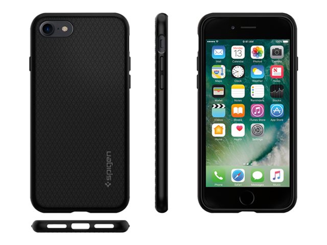 Spigen iPhone SE 2020/8/7 Case Liquid Air Black 042CS20511
