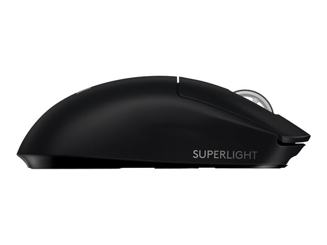 Logitech PRO X SUPERLIGHT Wireless Gaming Mouse - Mouse - optical - 5 buttons - wireless - 2.4 GHz - USB Logitech LIGHTSPEED receiver - black