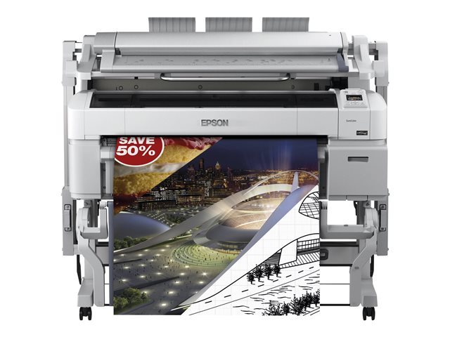 Epson SureColor SC-T5200MFP - 36\" multifunction printer - colour - ink-jet - Roll (91.4 cm) (media) - USB 2.0, Gigabit LAN