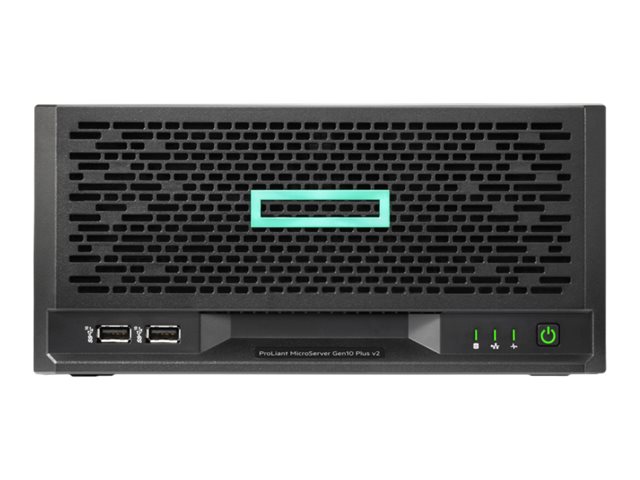 HPE ProLiant MicroServer Gen10 Plus v2 Performance 1 - Server - ultra micro tower 1-way - 1 x Xeon E-2314 / up to 4.5 GHz - RAM 16 GB - SATA - non-hot-swap 3.5\" bay(s) - no HDD - no graphics - Gigabit Ethernet - no OS - monitor: none
