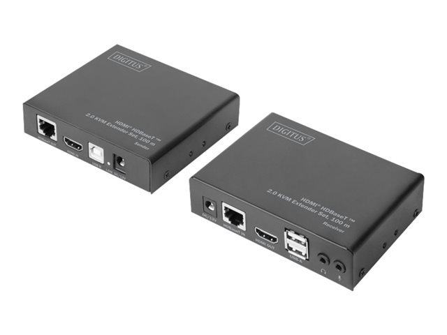 HDBASET 2.0 HDMI KVM EXTENDER SET 4K/60HZ (4:2:0) 6X USB