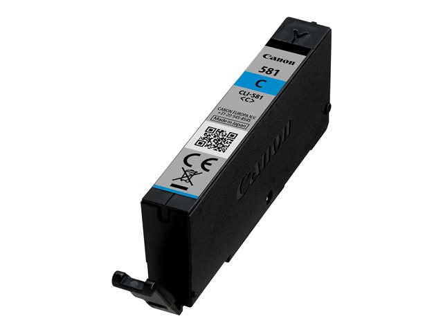 Canon CLI-581C - 5.6 ml - cyan - original - ink tank - for PIXMA TS6251, TS6350, TS6351, TS705, TS8252, TS8350, TS8351, TS8352, TS9550, TS9551
