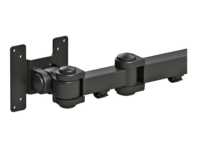 Neomounts FPMA-D960DG - Mounting kit - full-motion - for 2 LCD displays - black - screen size: 10\"-27\" - grommet, desk-mountable