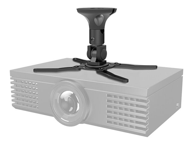 Neomounts BEAMER-C50 - Bracket - full-motion - for projector - black - ceiling mountable