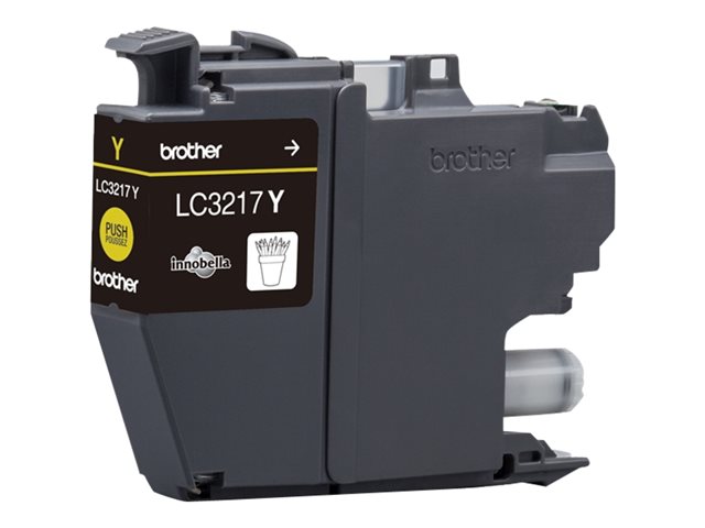 Brother LC3217Y - Yellow - original - ink cartridge - for INKvestment Business Smart Plus MFC-J5930, INKvestment Business Smart Pro MFC-J6935
