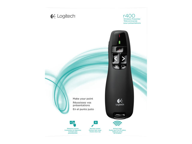 Wireless Presenter R400, WER Occident packaging