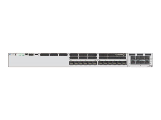 Cisco Catalyst 9300X - Network Essentials - switch - L3 - Managed - 12 x 1/10/25 Gigabit SFP28 - rack-mountable