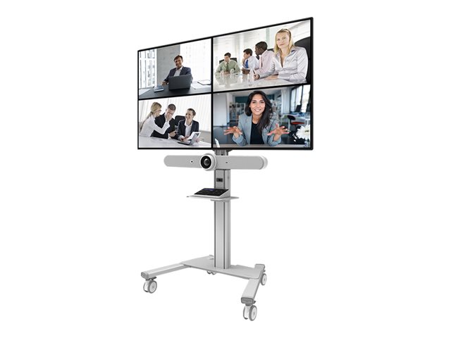 Neomounts - Mounting component (shelf, camera shelf, camera adapter shelf, rail) - for camera / mediabox - white - cart mountable - for P/N: FL50S-825WH1
