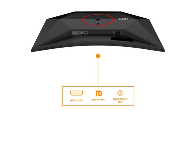 31.5I 16:9 VA 260HZ (OC NATIVE 240HZ) 1920X1080 HAS 130MM HDMI X 2X 2.0DP X 1X 1.4