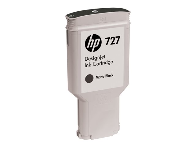 HP 727 - 300 ml - high capacity - matte black - original - DesignJet - ink cartridge - for DesignJet T1500, T1530, T2500, T2530, T920, T930