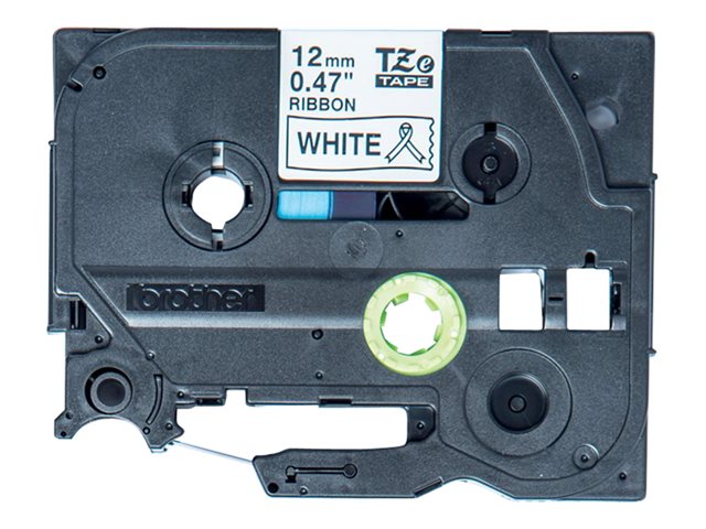 Brother TZe-R231 - Black on white - Roll (1.2 cm x 4 m) 1 cassette(s) ribbon tape - for Brother PT-D210, D600, H110, P-Touch PT-E310, P-Touch Cube PT-P300