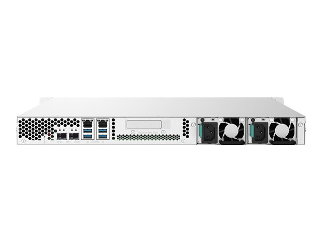 QNAP TS-432PXU-RP - NAS server - 4 bays - rack-mountable - SATA 6Gb/s - RAID RAID 0, 1, 5, 6, 10, JBOD - RAM 2 GB - Gigabit Ethernet / 2.5 Gigabit Ethernet / 10 Gigabit Ethernet - iSCSI support - 1U