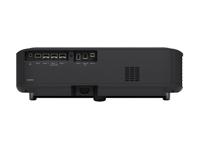 Epson Lifestudio Grand EH-LS670B - 3LCD projector - 3600 lumens - 1920 x 1080 x 2 - 16:9 - 802.11a/b/g/n/ac wireless / Bluetooth - metallic black