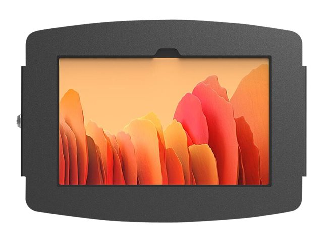 Compulocks Galaxy Tab A7 10.4\" Space Enclosure Wall Mount - Enclosure - for tablet - lockable - high-grade aluminium - black - screen size: 10.4\" - mounting interface: 100 x 100 mm - wall-mountable - for Samsung Galaxy Tab A7 (10.4 in)