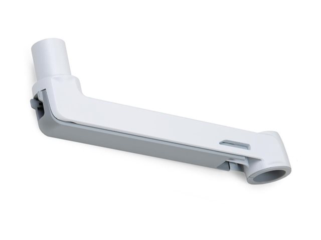 Ergotron - Mounting component (9\" extension arm) - aluminium - white - for P/N: 45-243-216, 45-246-026, 45-268-026, 45-269-009, 45-490-216, 45-537-216, 45-551-216