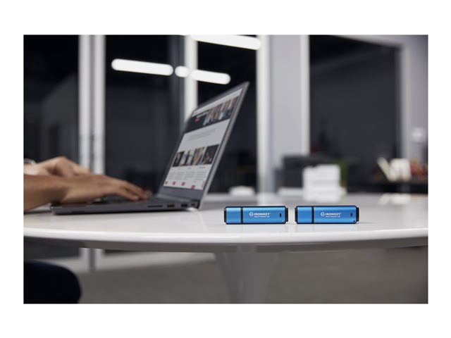 32GB USB-C IronKey Vault Privacy 50C AES-256 Encrypted FIPS 197